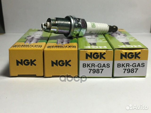 Свеча зажигания BKR-GAS 7987 NGK