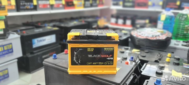 Аккумулятор blackwolf 66Ah 700A EFB