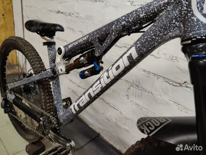 Велосипед двухподвес transition bottle rocket M