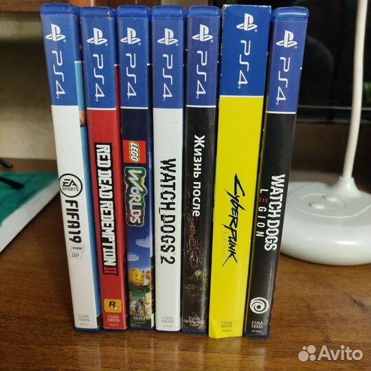 Диски на ps4