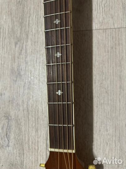 Электро акустическая гитара бу Китай