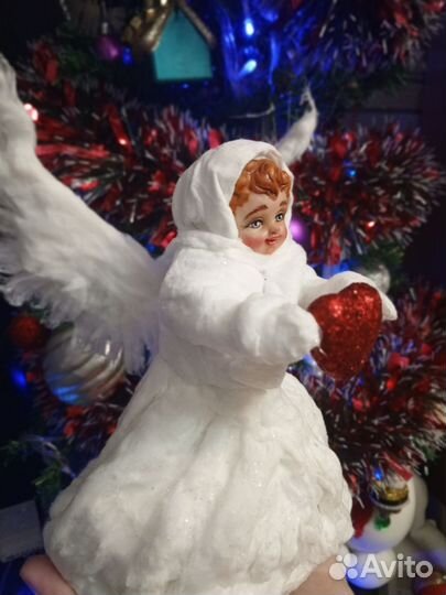 Ватная игрушка Ангел