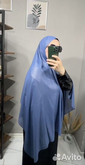 Шарф из шифона с блеском