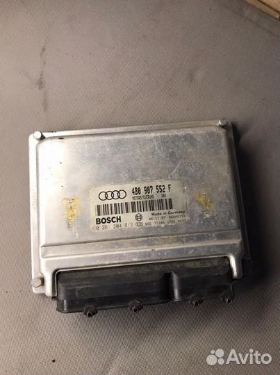 4B0907552F Эбу двигателя Audi