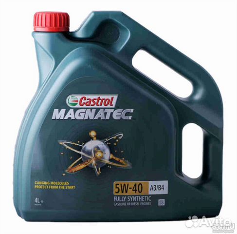 Castrol Magnatec 5W-40 A3/B4, NEW, канистра 4 литр