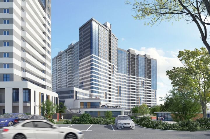 3-к. квартира, 57 м², 21/23 эт.