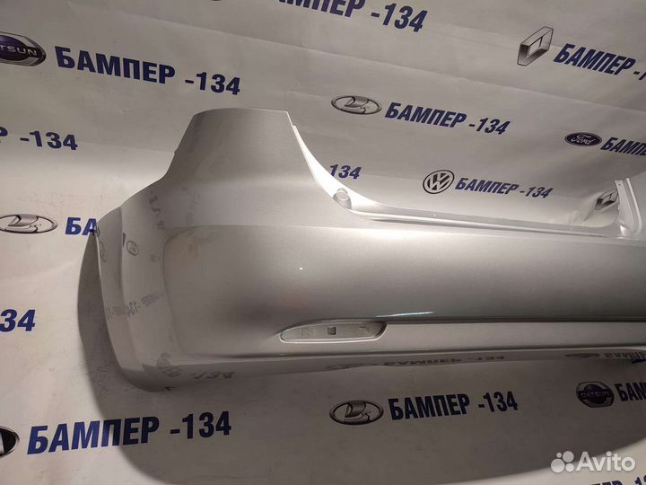 Бампер chevrolet lacetti хэтчбек Серебристый