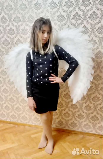 Крылья ангела белые вниз