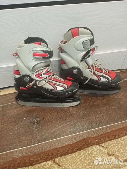 Коньки раздвижные 34 37