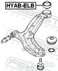 Сайлентблок hyab-ELB hyab-ELB Febest