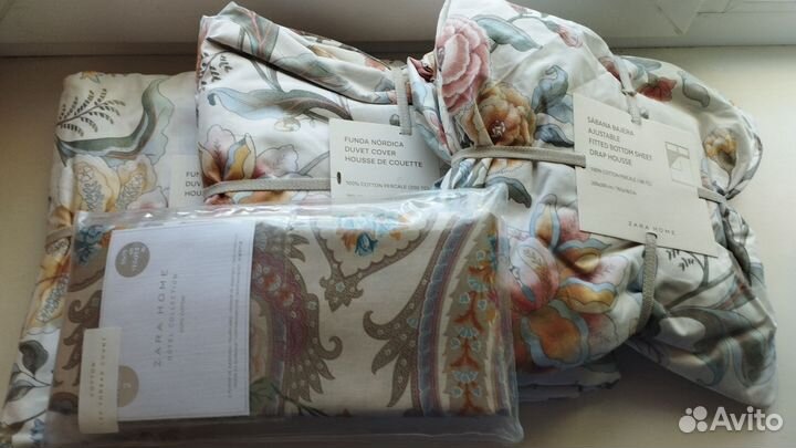 Zara home в наличии комплекты белья двуспальные