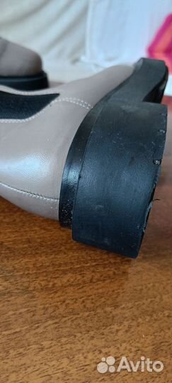 Ботинки женские H&M 38 р, кожа