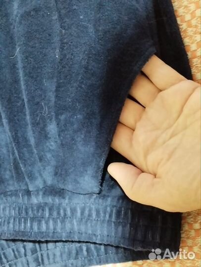 Брюки спортивные велюр