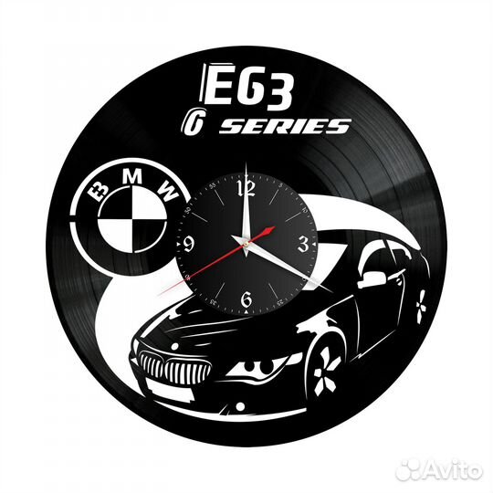 Часы настенные BMW X6 E63 из винила, №6