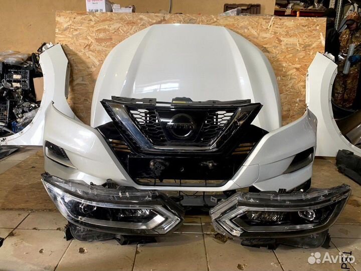 Nissan Qashqai J 11 ноускат рестайлинг бу