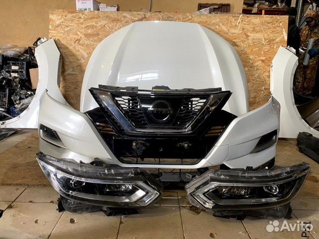 Nissan Qashqai J 11 ноускат рестайлинг бу