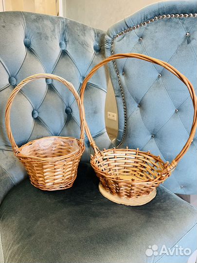 Корзина плетеная