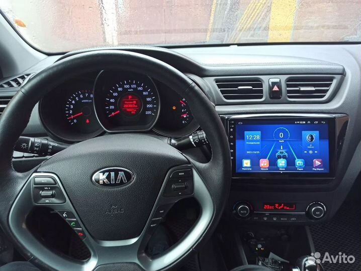 Магнитола для Kia Rio 3 андройд 10 вайфай с рамкой