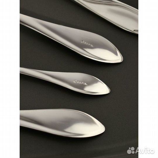 Набор столовых приборов 'Волна', 24 предмета, карт