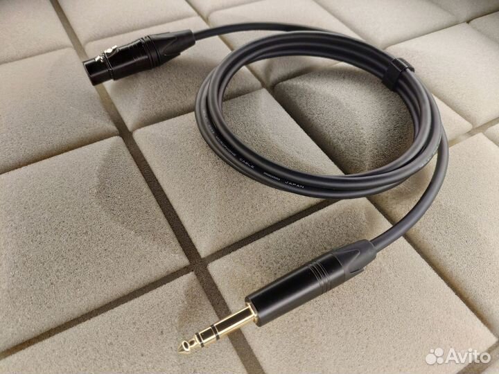 Xlr гнездо - Jack 6,3 stereo mogami 2549