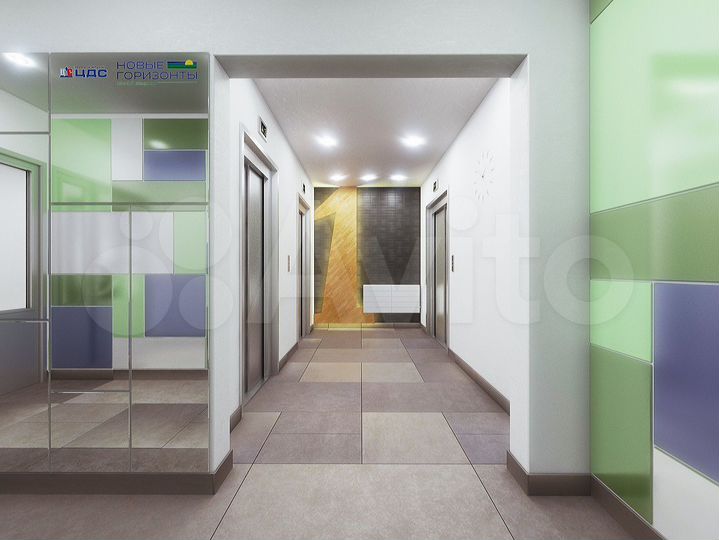 1-к. квартира, 42 м², 12/21 эт.