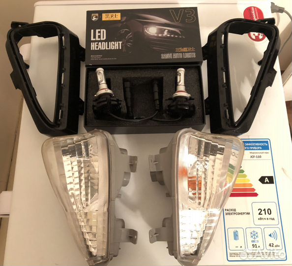 Фары Эксклюзив на тойота камри 50/55