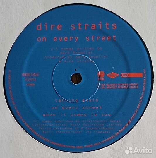 Винил Dire Straits – On Every Street (2LP)