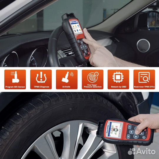 Прописка, клонирование, прошивка датчиков tpms