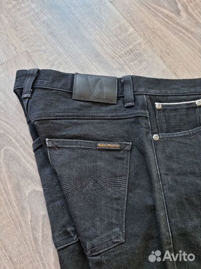 Nudie Selvedge denim чисто Италия