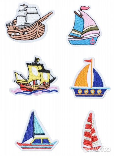 Термонашивки корабли и лодки нашивки