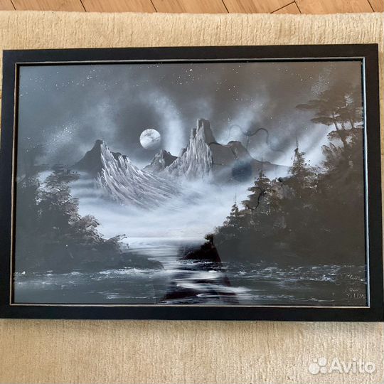 Картина Ночной пейзаж