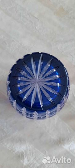 Ваза хрустальная