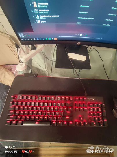 Механическая клавиатура hyperx alloy origins