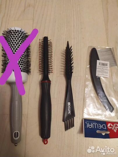 Для парикмахера, расчёски, зажимы,полировщик и др