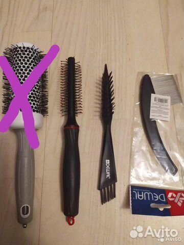Для парикмахера, расчёски, зажимы,полировщик и др