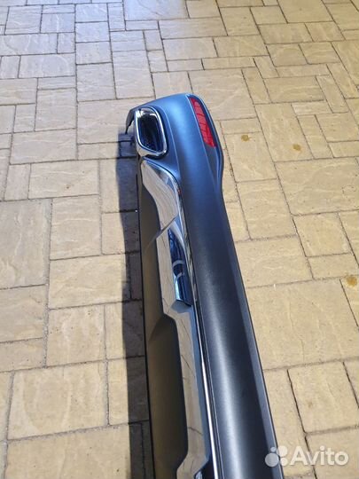Юбка заднего бампера mercedes benz GLS 166