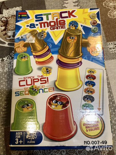 Пакет настольных игр от 3х лет