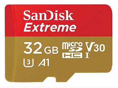 Карта MicroSD SanDisk Extreme на 32GB