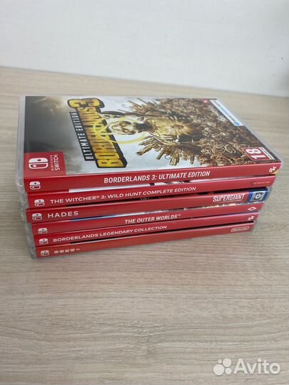 Игры для Nintendo Switch катриджи