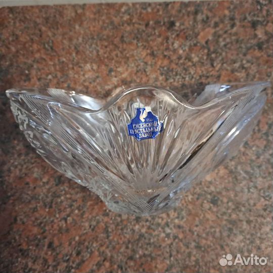 Изысканный хрусталь Чехословакии-Богемия и СССР