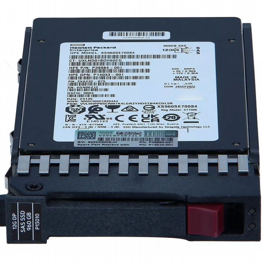 [R0Q35A] Жесткий Диск Hp Msa R0q35a 960gb Sas 2,5" Ssd