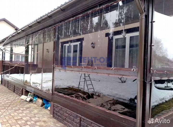 Мягкие окна для террас – только доставка