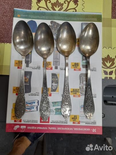 Ложки мельхиор
