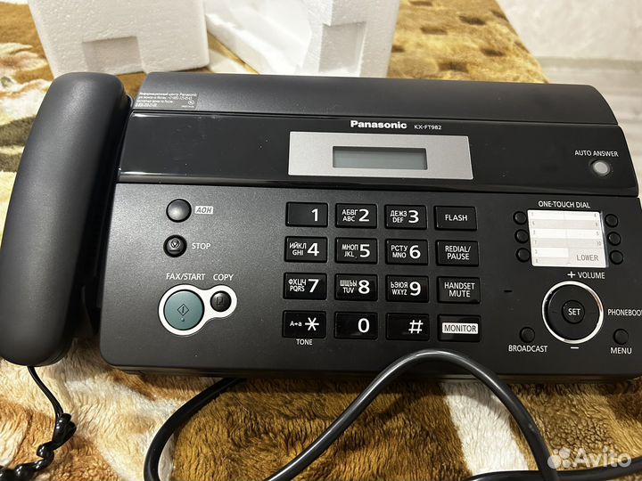 Факс panasonic новый