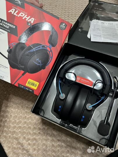 Наушники hyperx cloud alpha s новые