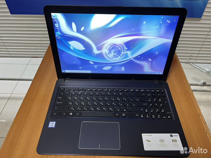 Новый мощный ноутбук Asus / упаковка / ssd