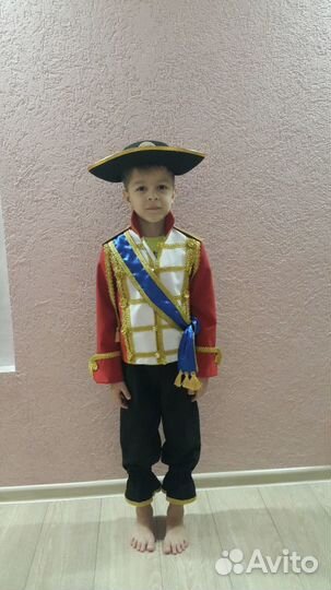 Детский костюм щелкунчика, гусара, солдата