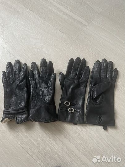 Перчатки женские кожаные 6.5