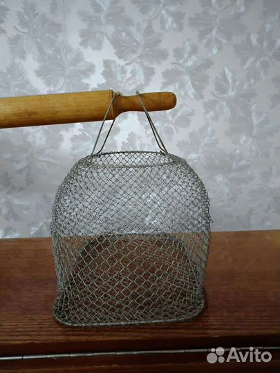 Сумка-сетка металлическая, складная