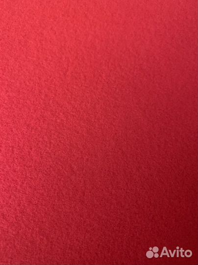 Ткань флисовая красная